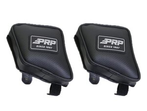 Polaris RZR Turbo Knee Pads - Driver and Passenger Side - PRP Seats - With Door Speakers - Black - `14-`23